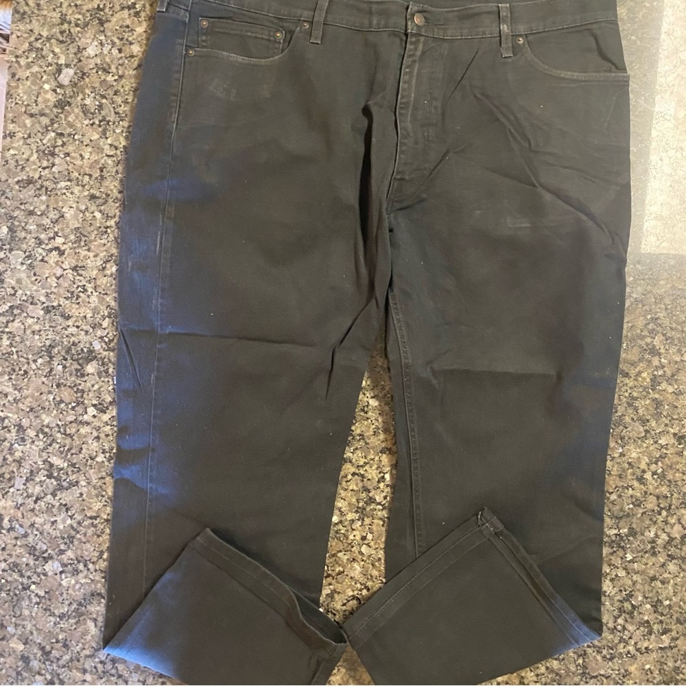 Levi's Charcoal Denim Jeans 42x30